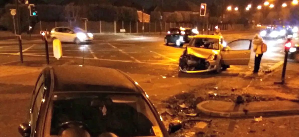 Passengers injured in two-car collision at Timperley junction