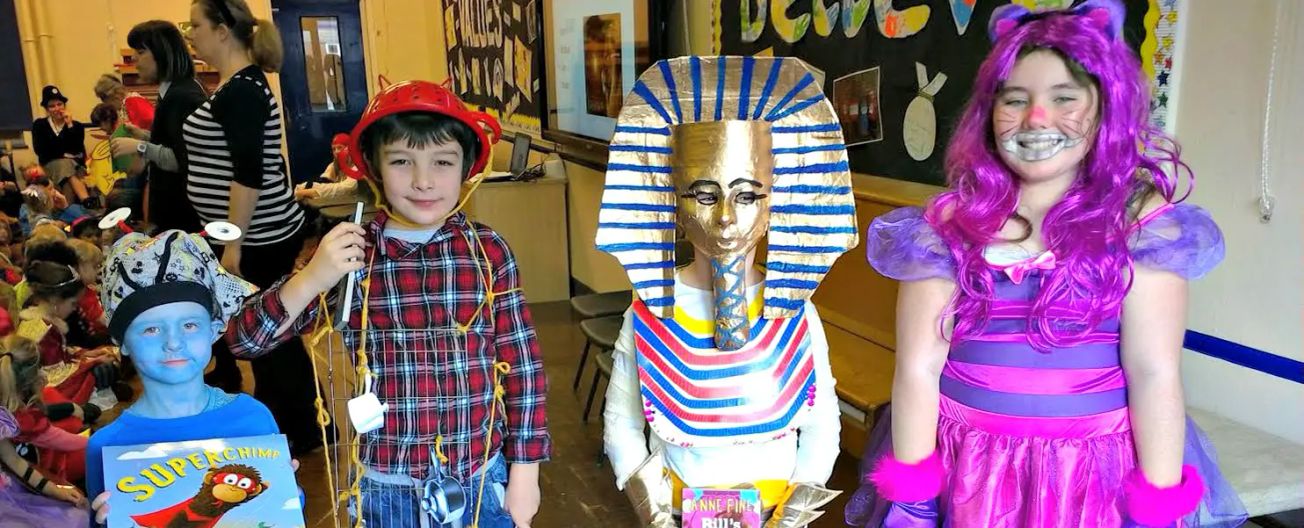 Pupils and teachers mark World Book Day across Altrincham