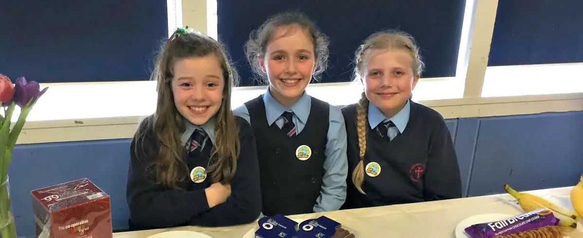 St Vincent’s pupils come together for Fairtrade project