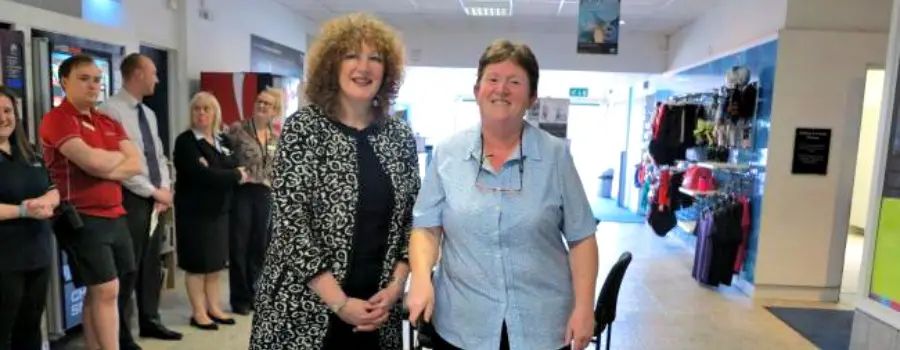 “Incredible” Dianne clocks up 45 years’ service at Altrincham Leisure Centre