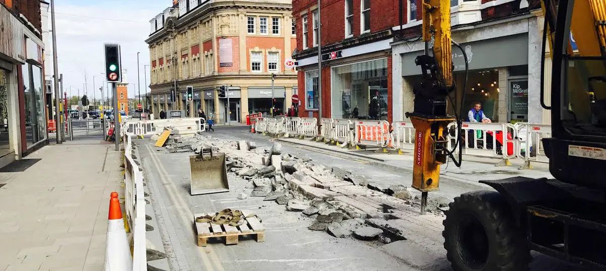 Stamford New Road will reopen NEXT WEEK, Trafford Council tells businesses