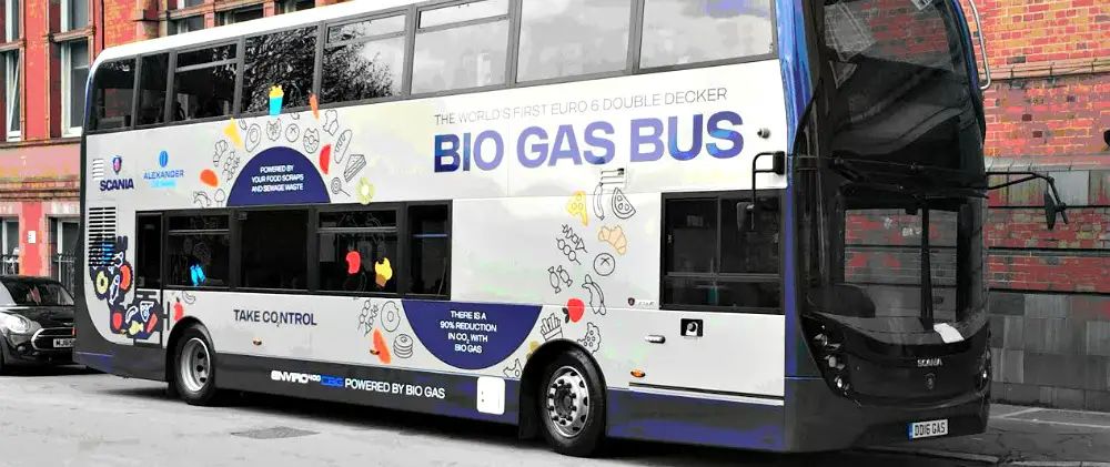 Britain’s first biogas double decker to be trialled on Altrincham bus route