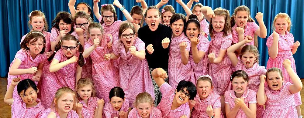 Former West End star puts the spotlight on Altrincham schoolgirls