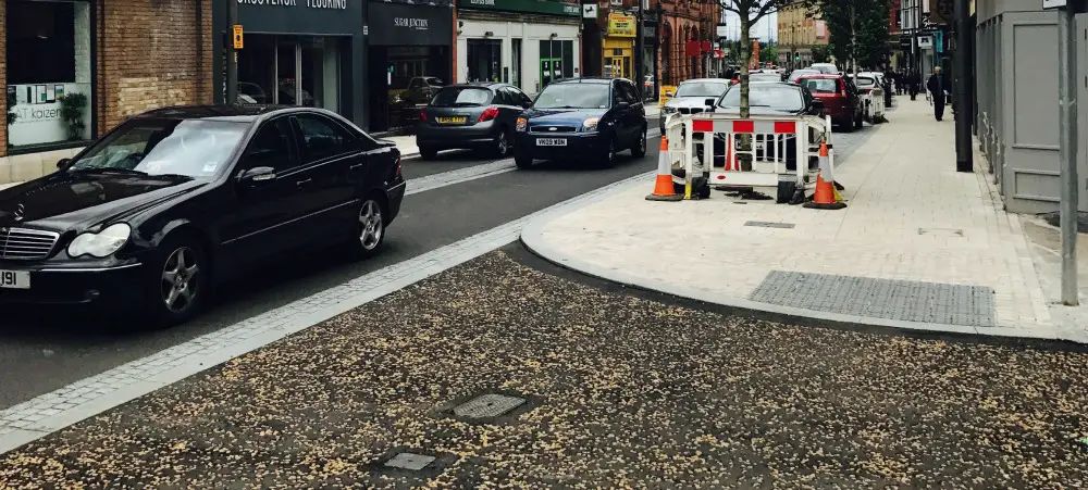 Stamford New Road rectification works put on hold – as Trafford admits it is unhappy with “cornflake” effect