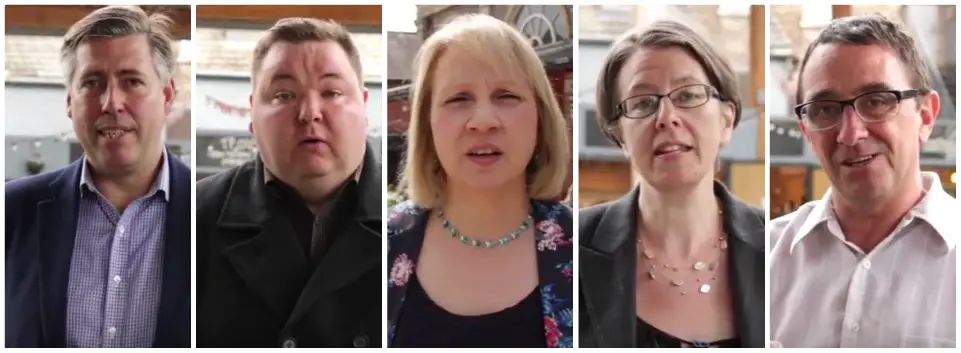 Watch: General election candidates explain why Altrincham should vote for them