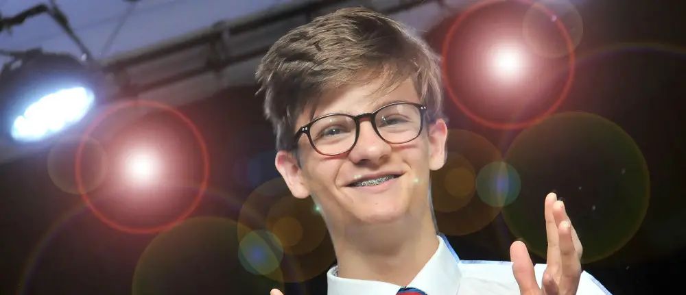 Young actor set to tread the boards after making instant impression