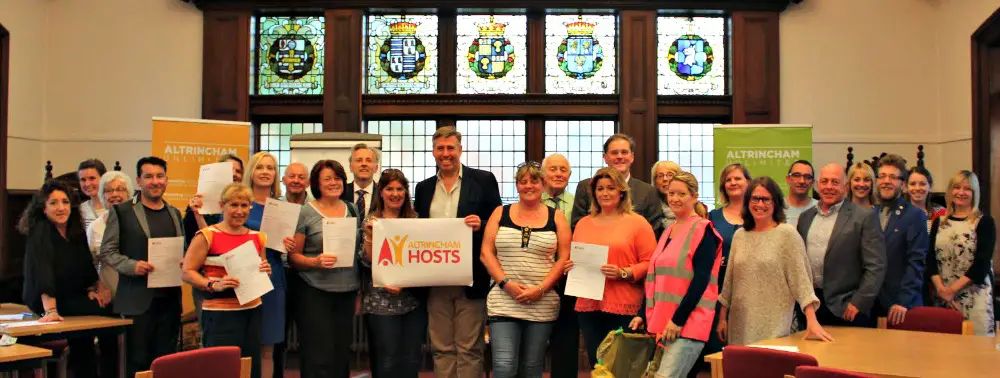 Community volunteering initiative launches at Altrincham Town Hall
