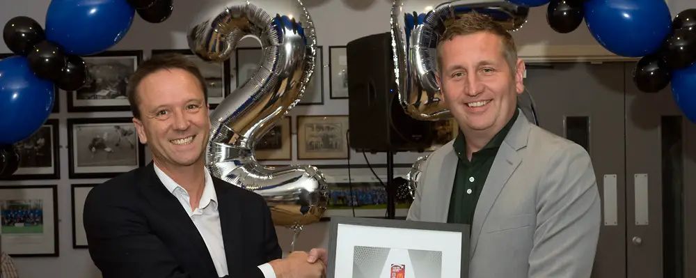 Timperley FC scores double FA award for “commitment to grassroots football”