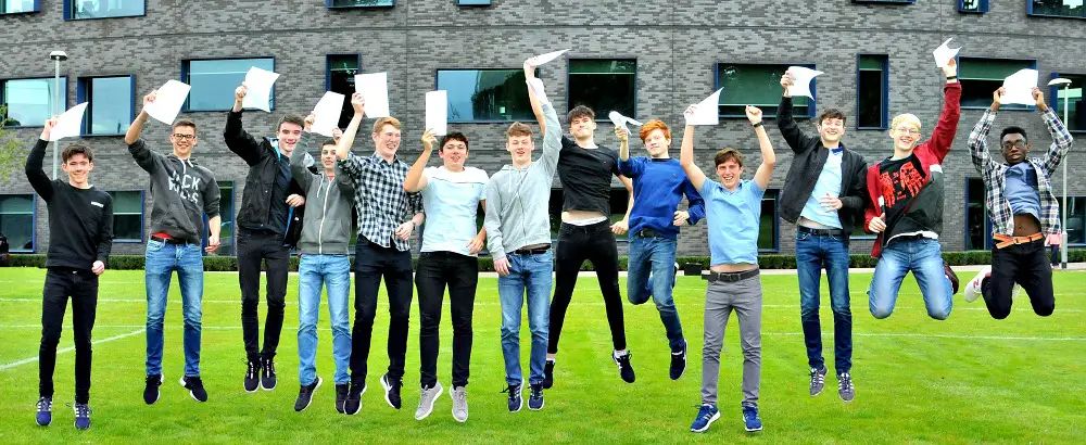 St Ambrose boys on cloud nine after bumper set of GCSE results