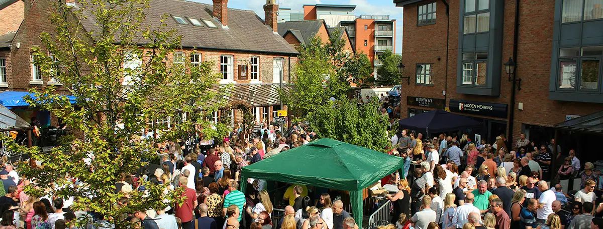 Over 8,000 visitors turn out for Altrincham’s Bank Holiday bonanza