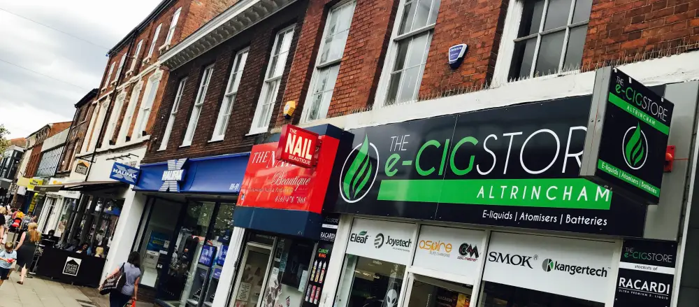 New e-cigarettes store opens in Altrincham town centre