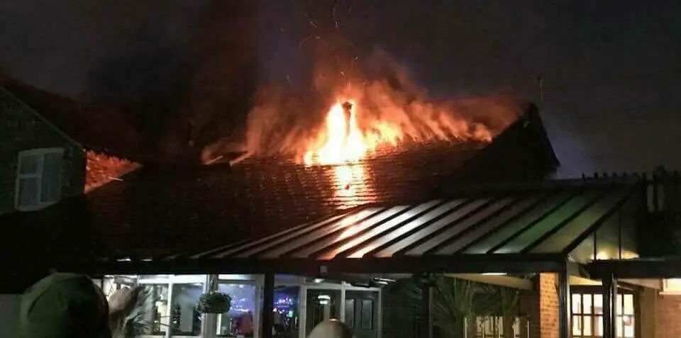 Fire at Quarry Bank Inn in Timperley thought to have started in logburner