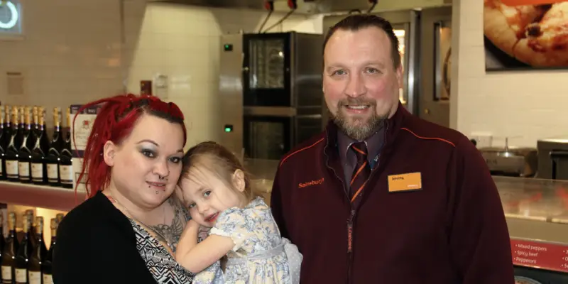Worker at Sainsbury’s Altrincham hailed a hero after saving the life of choking three-year-old girl