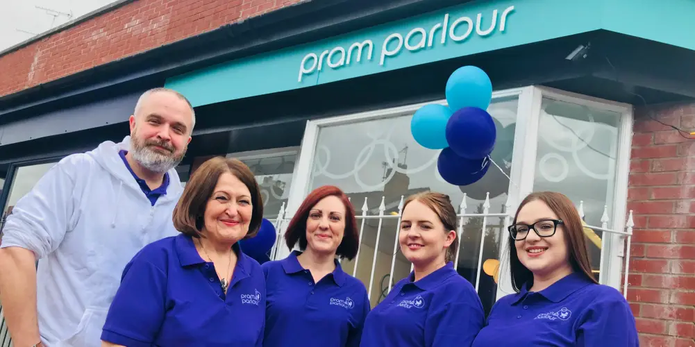 Deep cleaning service Pram Parlour unveils new branding and 3,000 sq ft Altrincham base