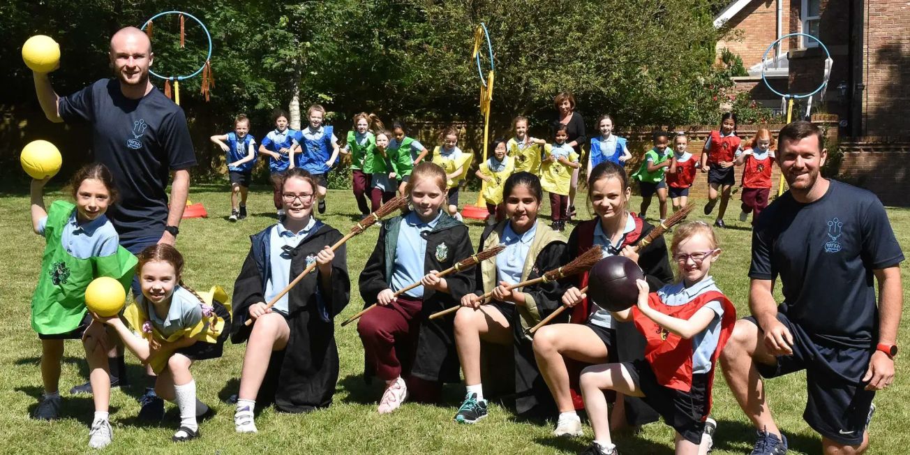 Altrincham school goes potty for quidditch championships