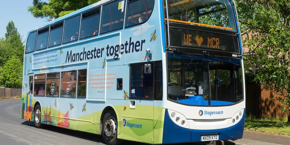 Stagecoach reveals £56m plan to bring more than 100 zero emission electric buses to Greater Manchester