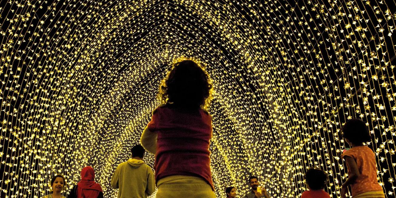 In Pictures: The after-dark Christmas winter trail at Dunham Massey 2018