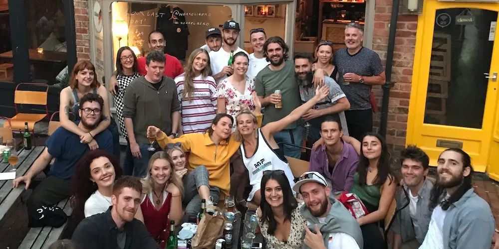 Altrincham’s football-themed pop-up bar is here to stay