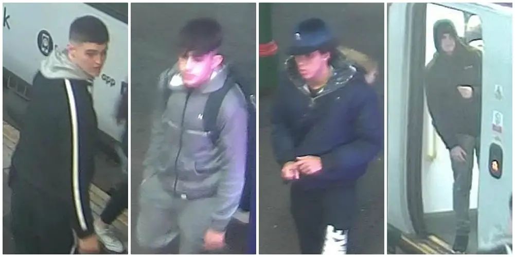 Police hunt gang who broke man’s nose during prolonged assault on train from Hale to Navigation Road