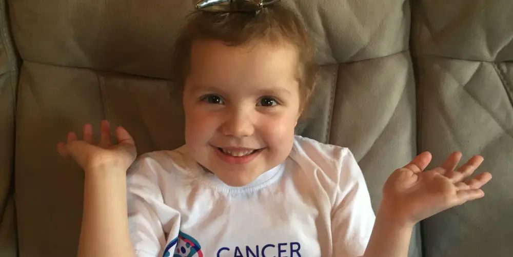 Timperley girl receives special award for courage shown during gruelling cancer treatment