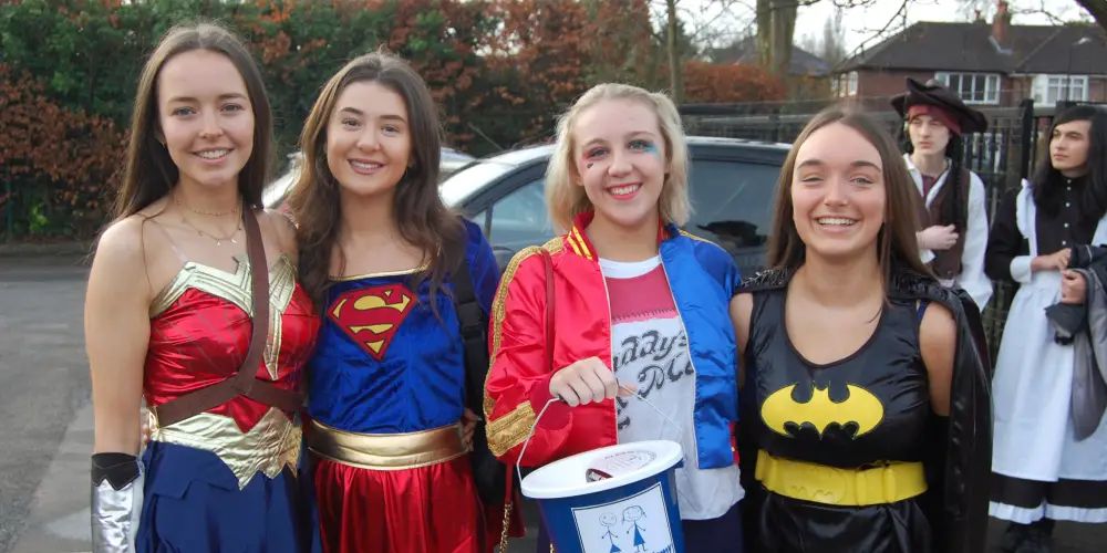 Over 1,300 pupils dress up as Wellington School’s sponsored walk keeps it local