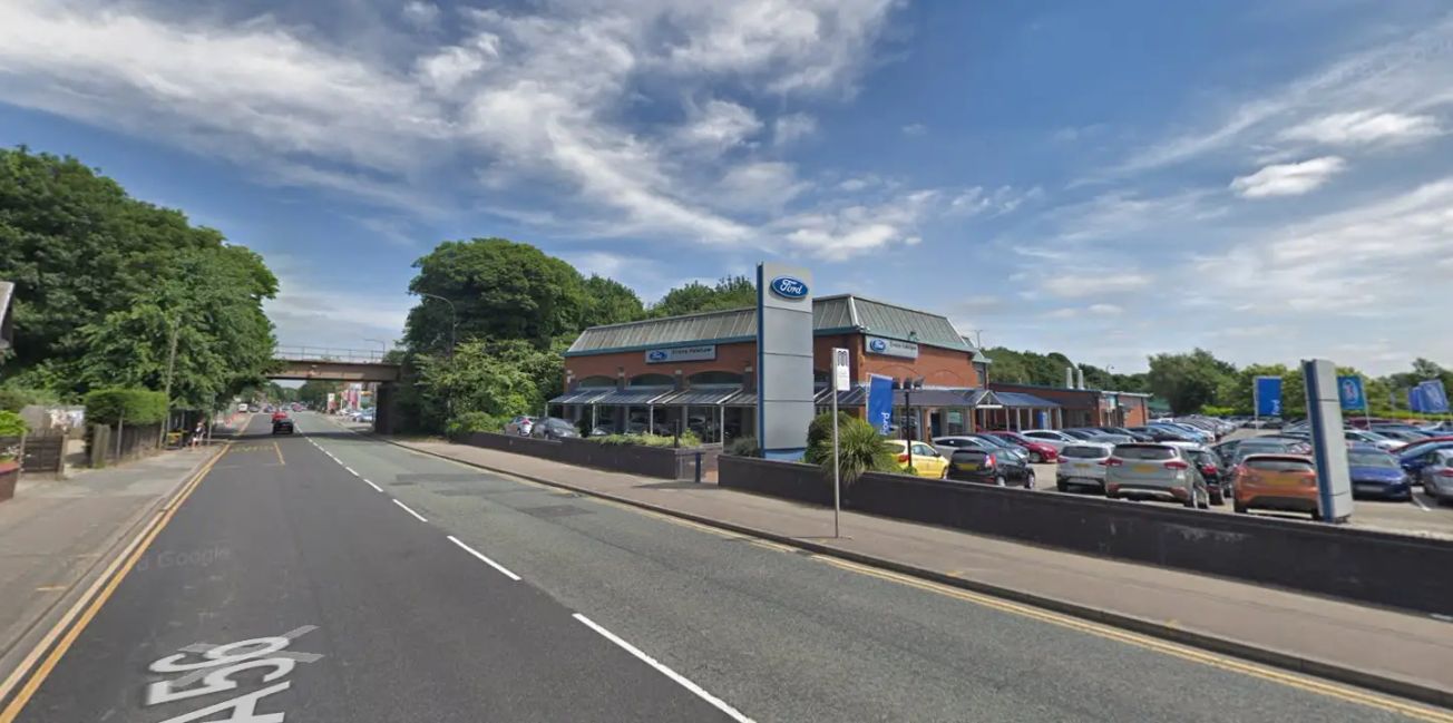 Two men arrested in connection with theft of five cars at Altrincham dealership
