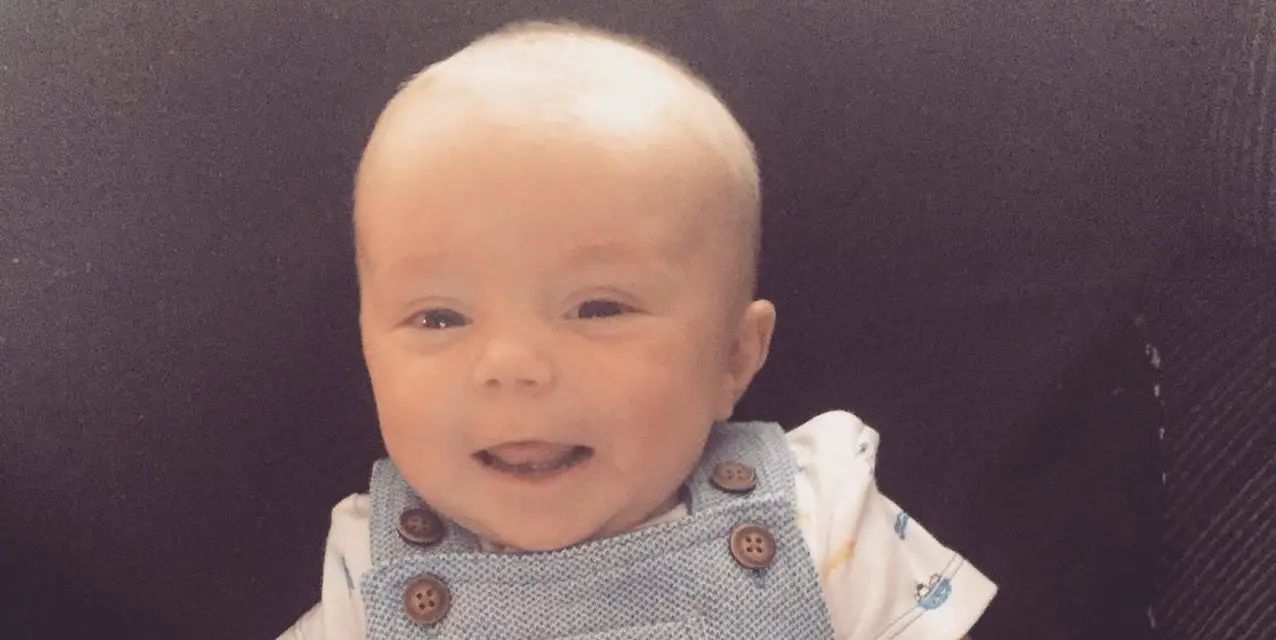 The grave of a baby who was killed by his own father has been vandalised at an Altrincham cemetery