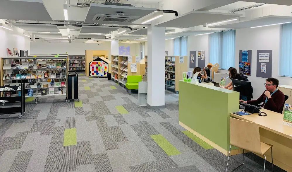 Altrincham Library is to open for browsing for the first time in over a year