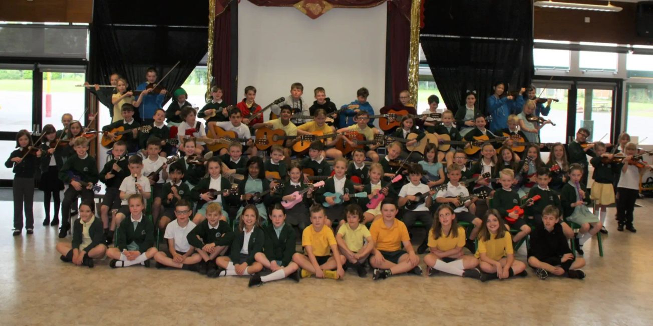 Willows Primary in Timperley wins Trafford Music Service award