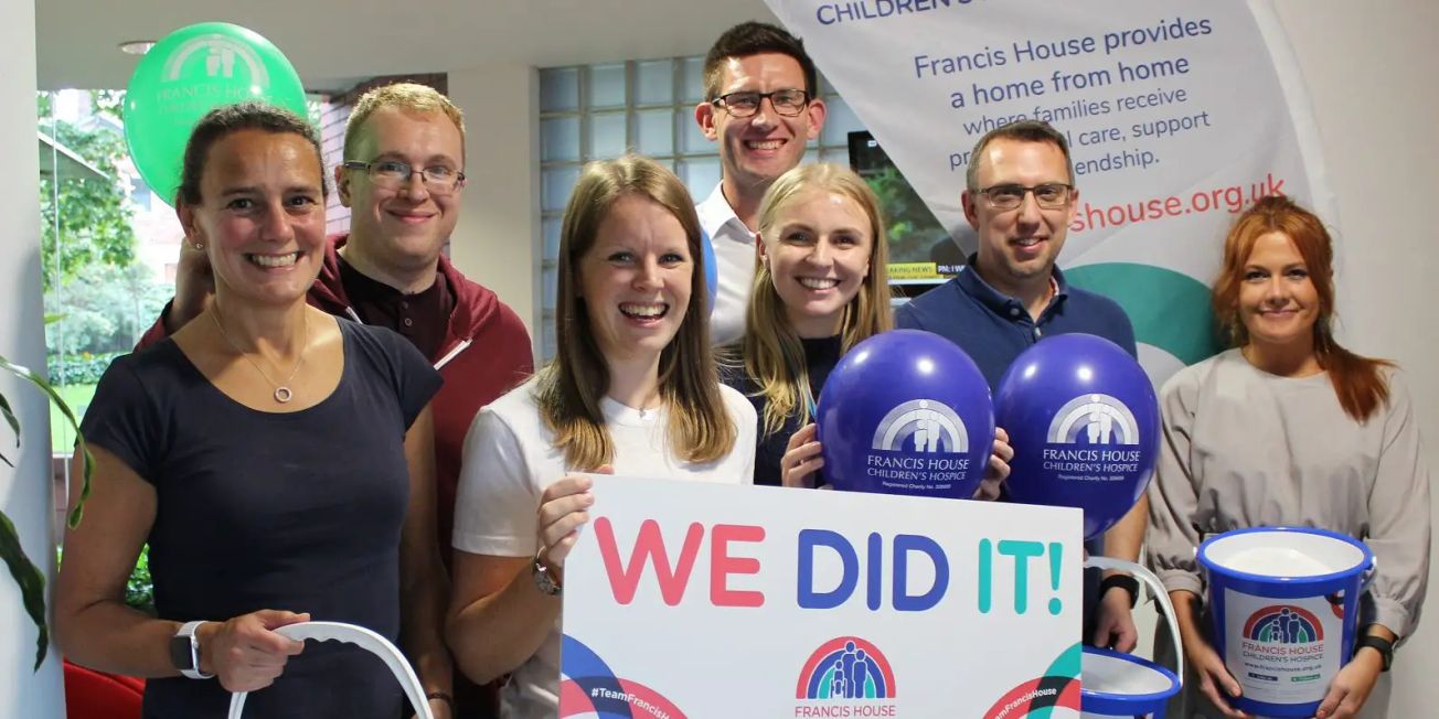 Altrincham firm raises £80,000 in five years for Francis House Children’s Hospice
