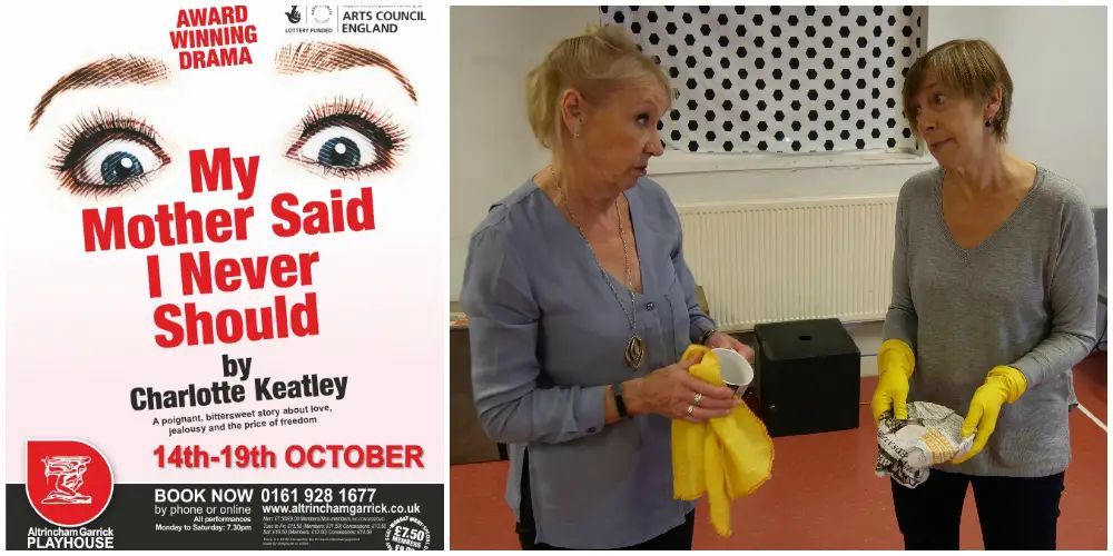 Modern classic My Mother Said I Never Should opens at the Altrincham Garrick next week