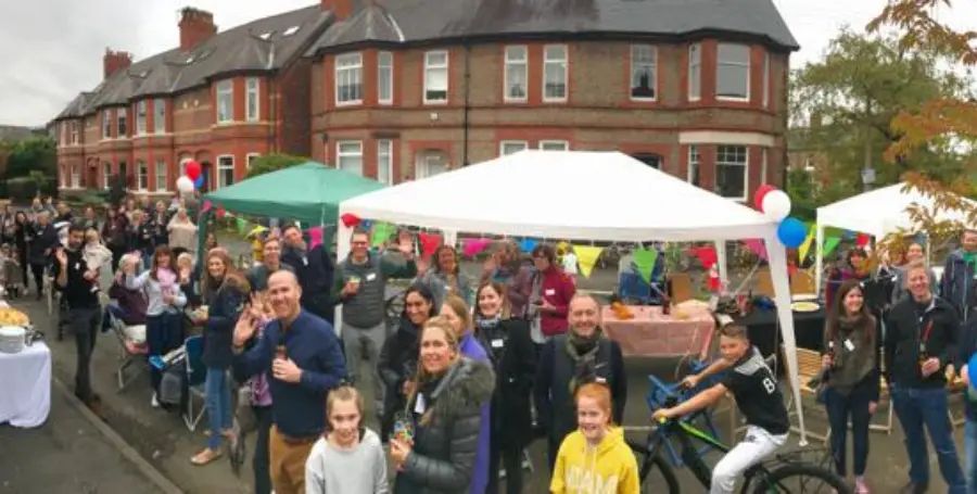 A tornado hit their Hale road – but community spirit improved so much since that on Saturday they held a street party