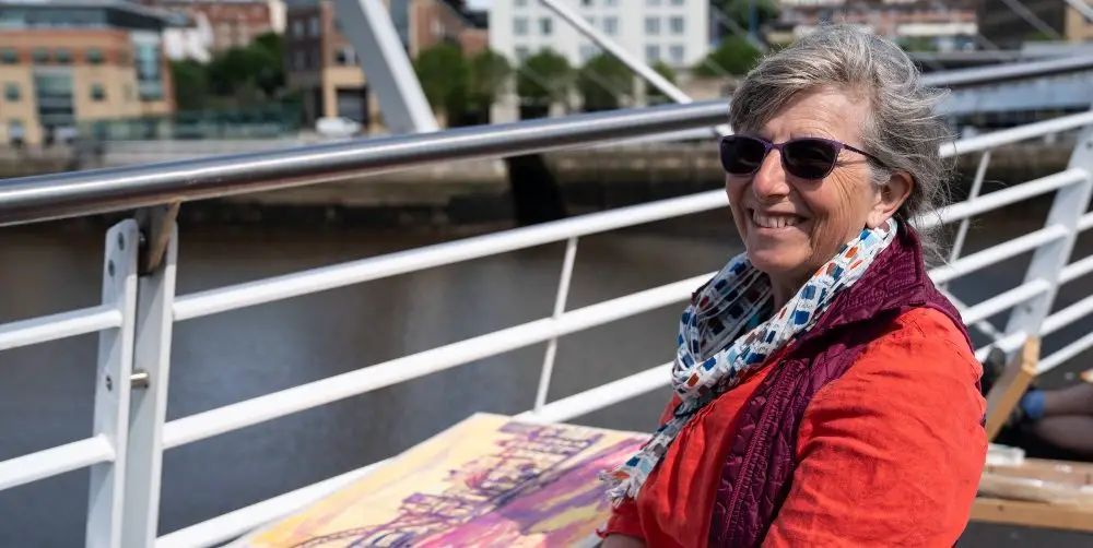 Altrincham amateur Jane to feature on Sky Arts series Landscape Artist of the Year
