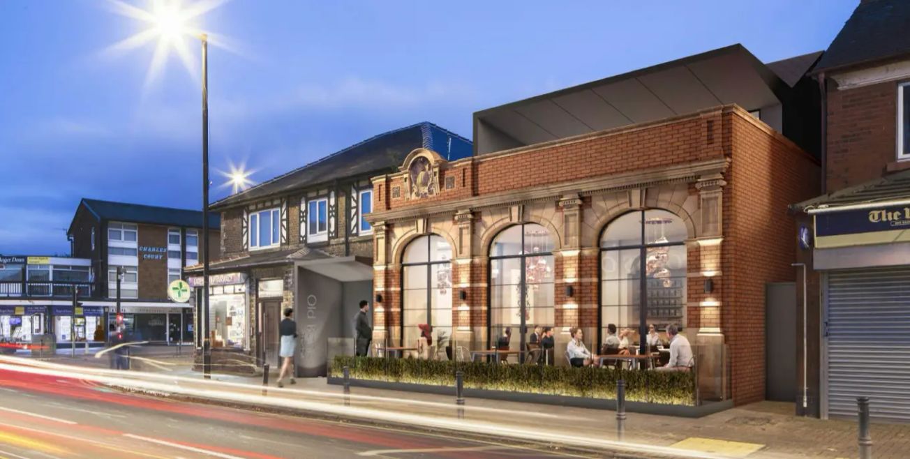 Plan submitted to transform former NatWest bank in Timperley village into two-storey restaurant