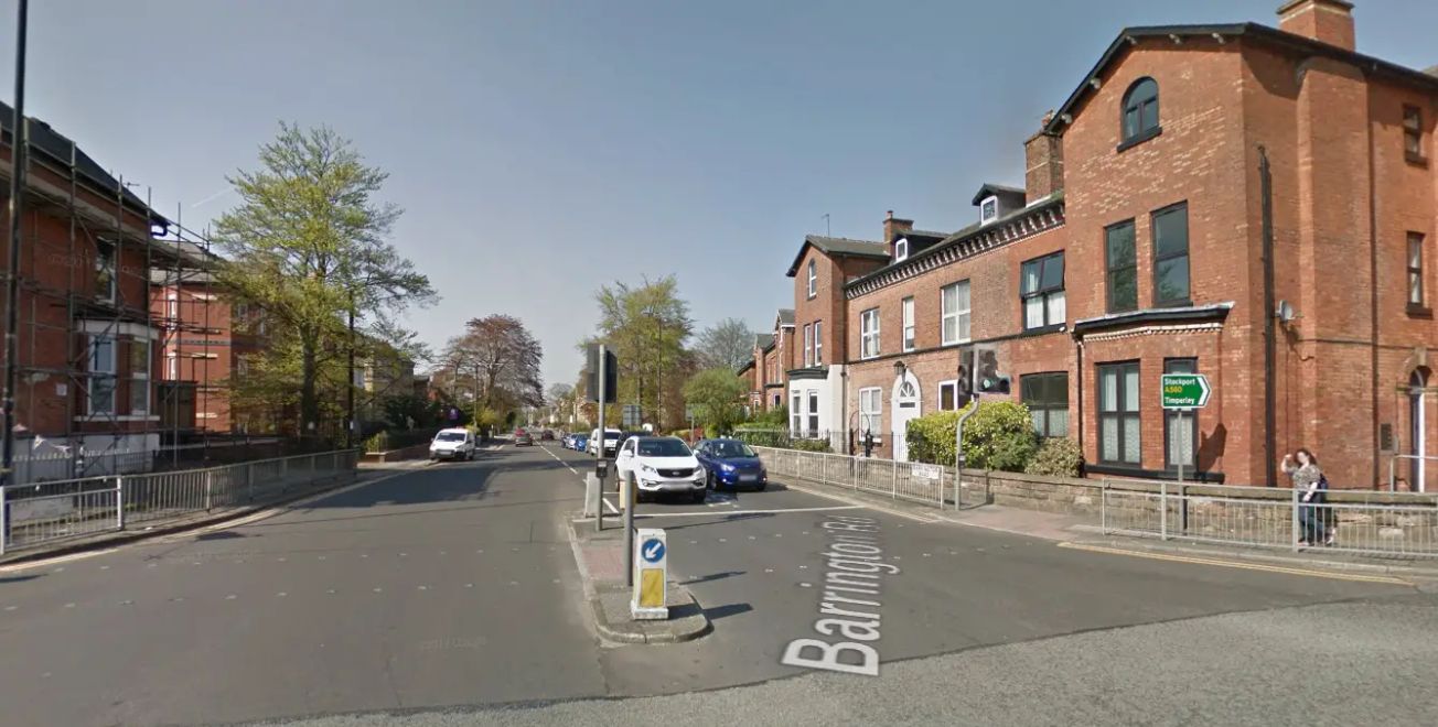Trafford Council is planning to stop vehicles travelling the length of Barrington Road – from June 20th