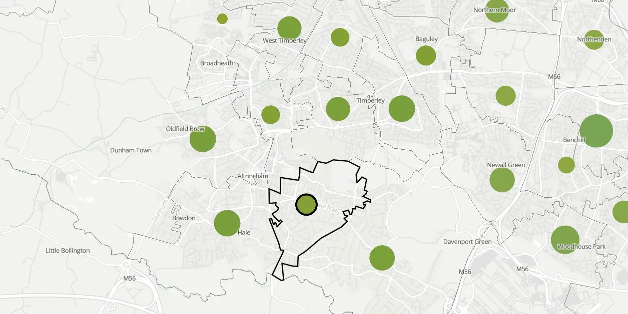 New data reveals the number of deaths linked to coronavirus in Altrincham, Timperley, Hale, Hale Barns and Bowdon