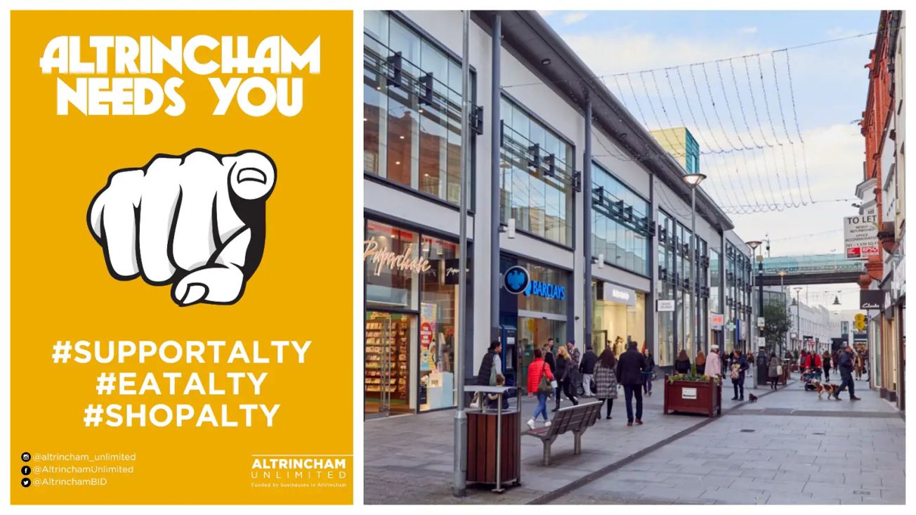Your town needs YOU! Altrincham’s businesses are under threat – now is the time to step up and support them