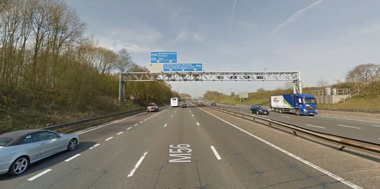 M56 smart motorway upgrade to bring in speed limits between Hale and Bowdon junctions until 2022