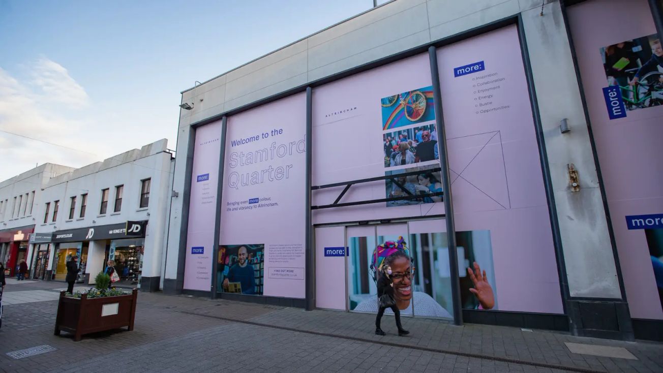 An independent furniture and lifestyle store is opening in the former Debenhams unit in Altrincham