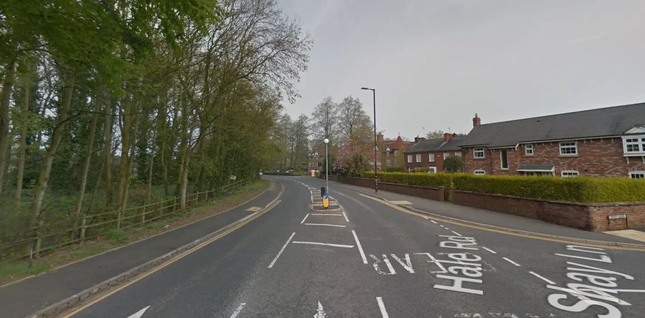 Two people taken to hospital after Hale Road crash