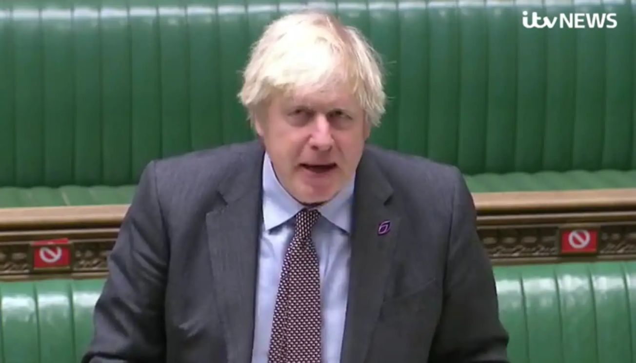 Schools will not be reopening until at least March 8th, Boris Johnson confirms