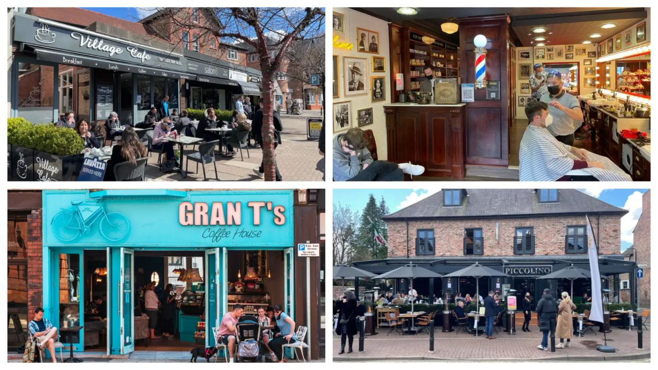 Altrincham residents enjoy first taste of freedom in 2021 as shops, salons, gyms, pubs and restaurants reopen