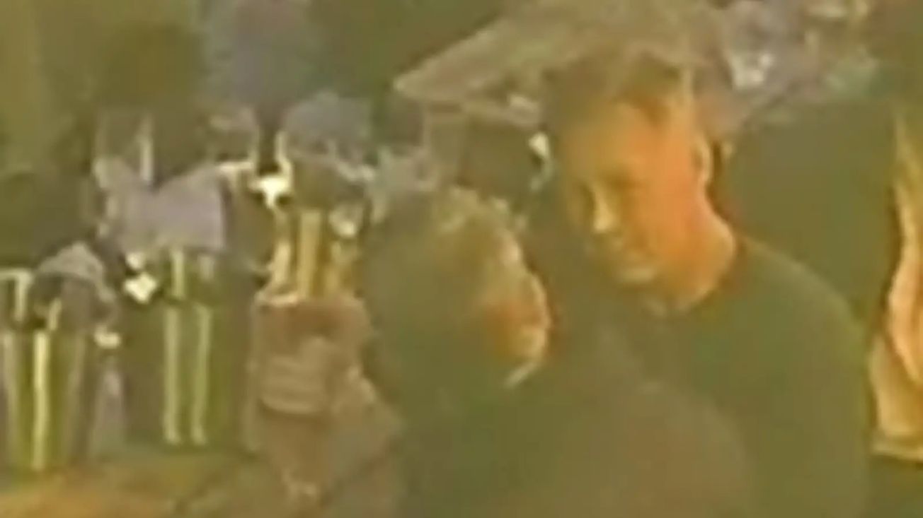 Police want to speak to this man in connection with “completely unnecessary assault” at Altrincham bar