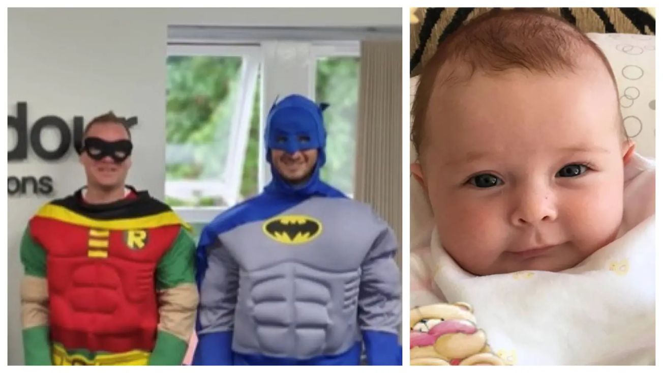 Altrincham ‘superheroes’ to walk 200 miles for Lullaby Trust in memory of tragic Lara