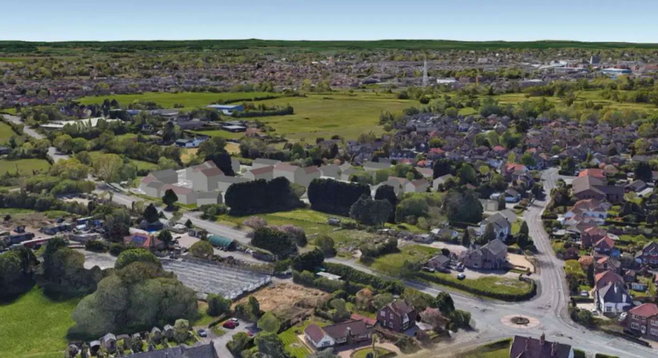 Plan submitted for 95 houses and 21 apartments on part-Green Belt land in Timperley