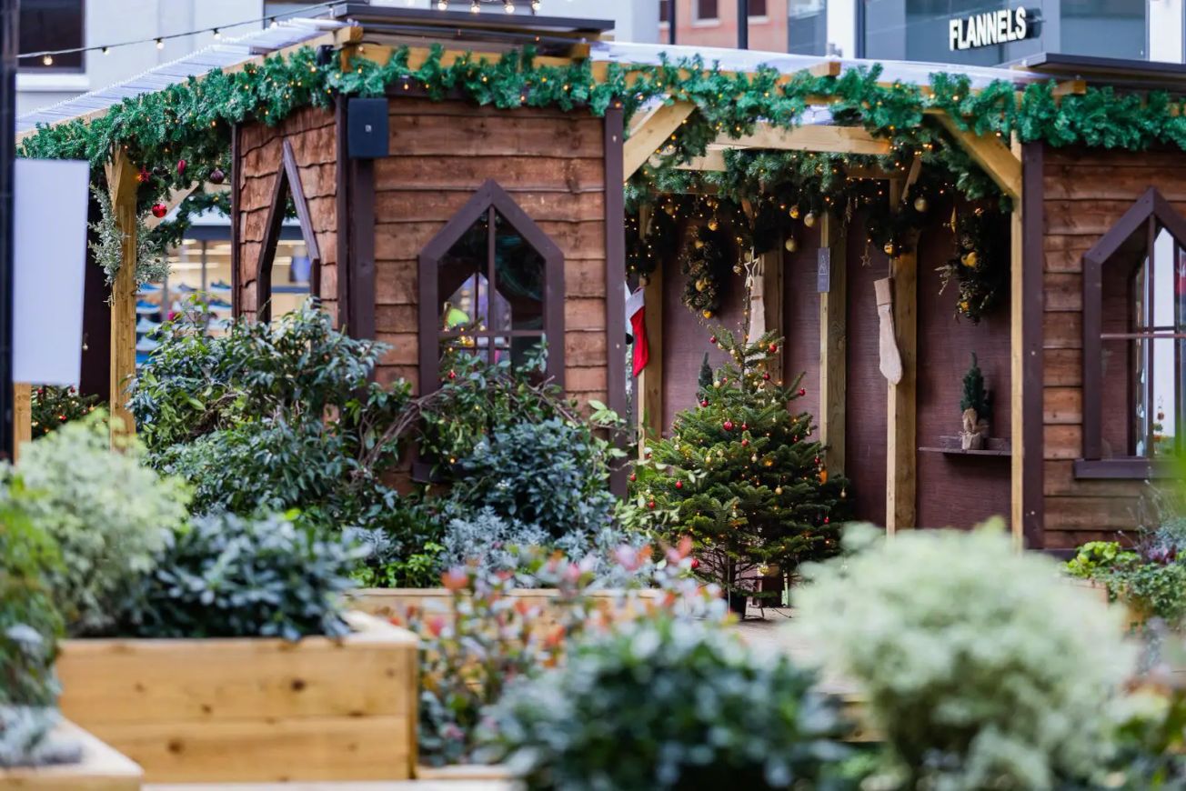 Introducing the No So Secret Grotto… Stamford Square given festive makeover for Christmas