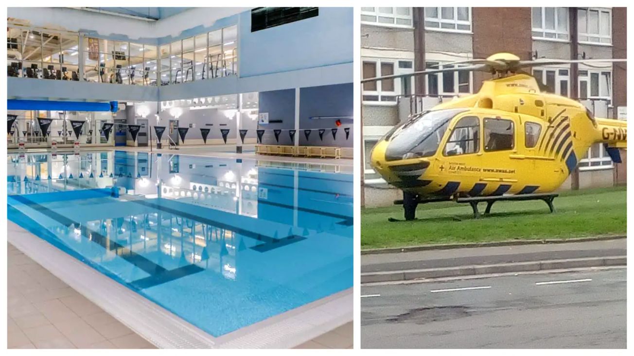Man given CPR after falling ill while swimming at Total Fitness in Altrincham