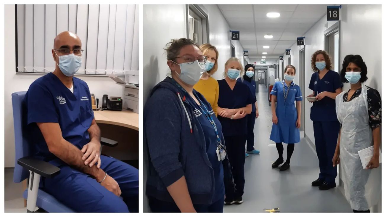 A year on from the first Trafford vaccine, Altrincham’s “selfless heroes” lead booster roll-out