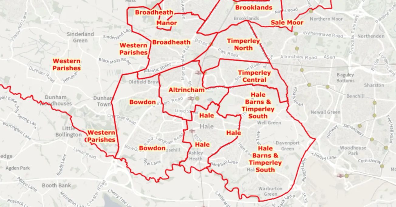 Altrincham set for three new electoral wards in boundary rethink