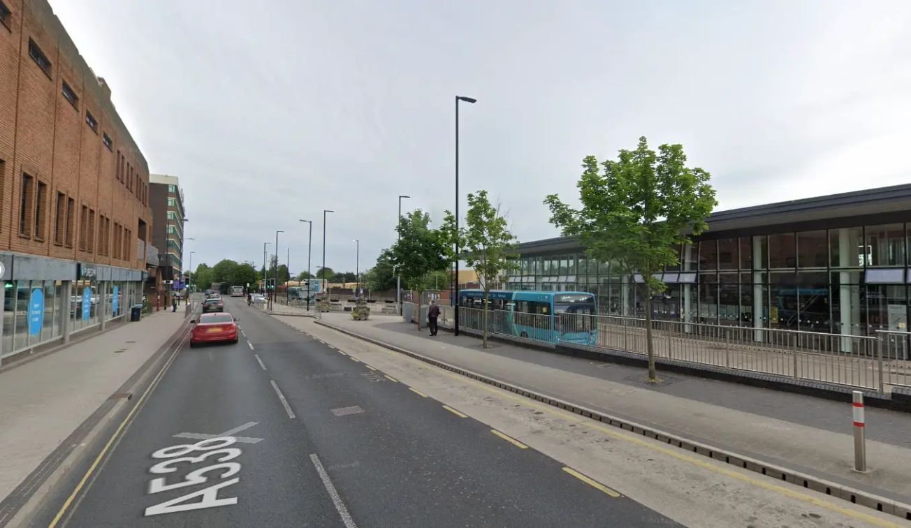 Altrincham woman suffers whiplash after full can of lager is thrown at her from a passing van in broad daylight